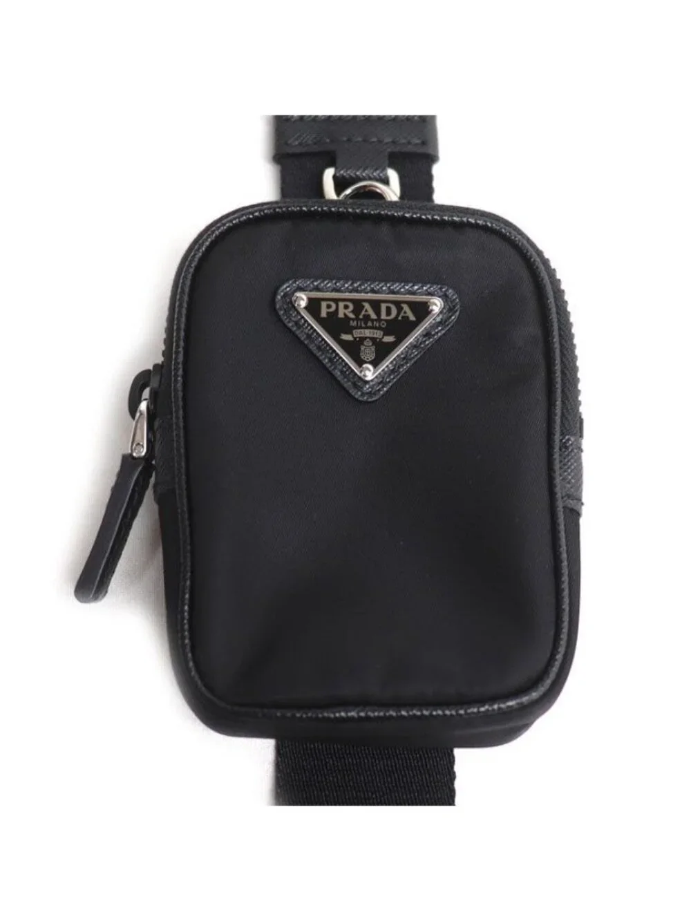 Prada Tessuto Shoulder Bag Black